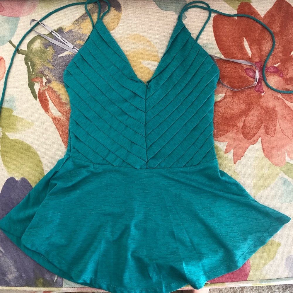 Turquoise Top